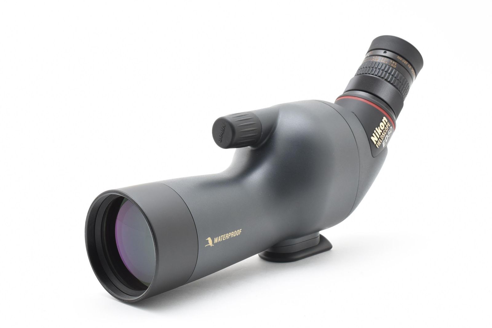 Nikon フィールドスコープ ED50-A アングル型 スポッティングスコープ 接眼レンズ13-30xズーム付 ケース付 バードウォッチング 野鳥観察 などに