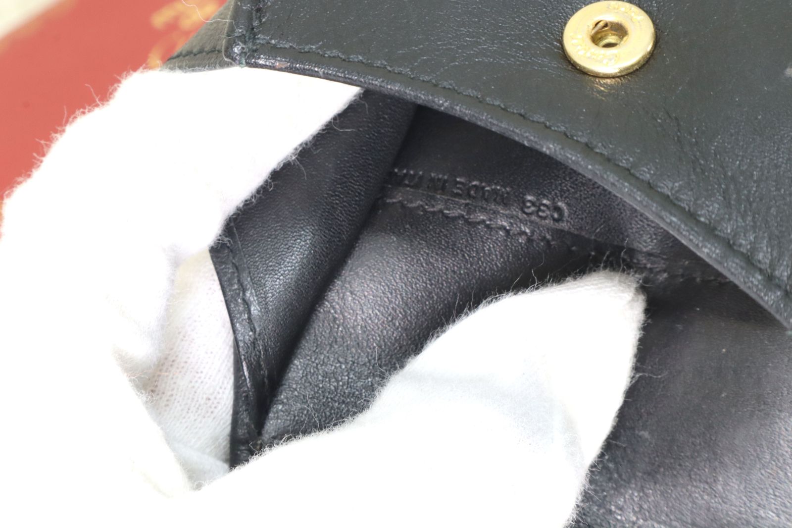 005 ファッション Cartier カルティエ パンテール レザー コイン