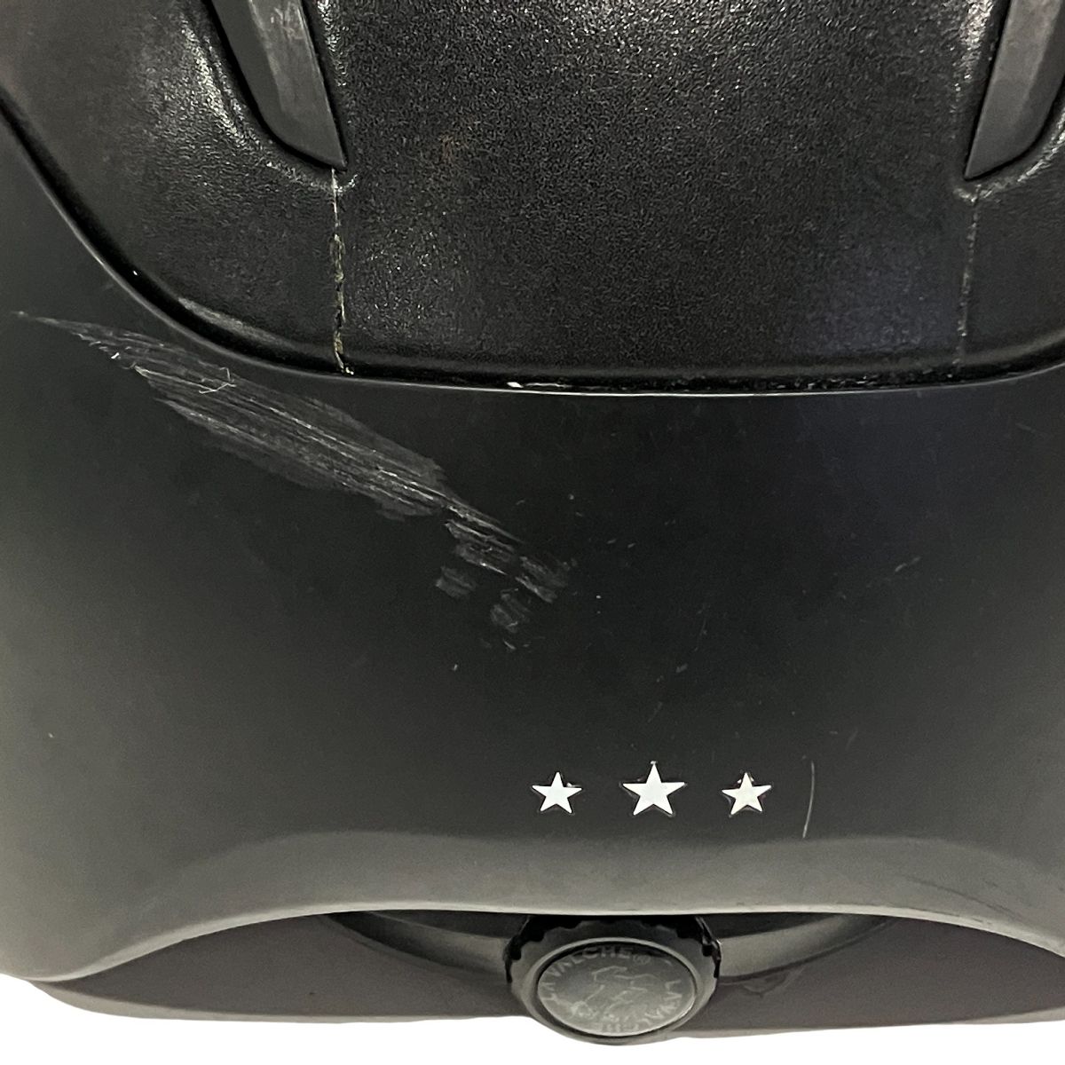 もちろん正規品です。 LA VALCHE ヘルメット ブラック 内装 パッド あり 乗馬 馬具 F10481667