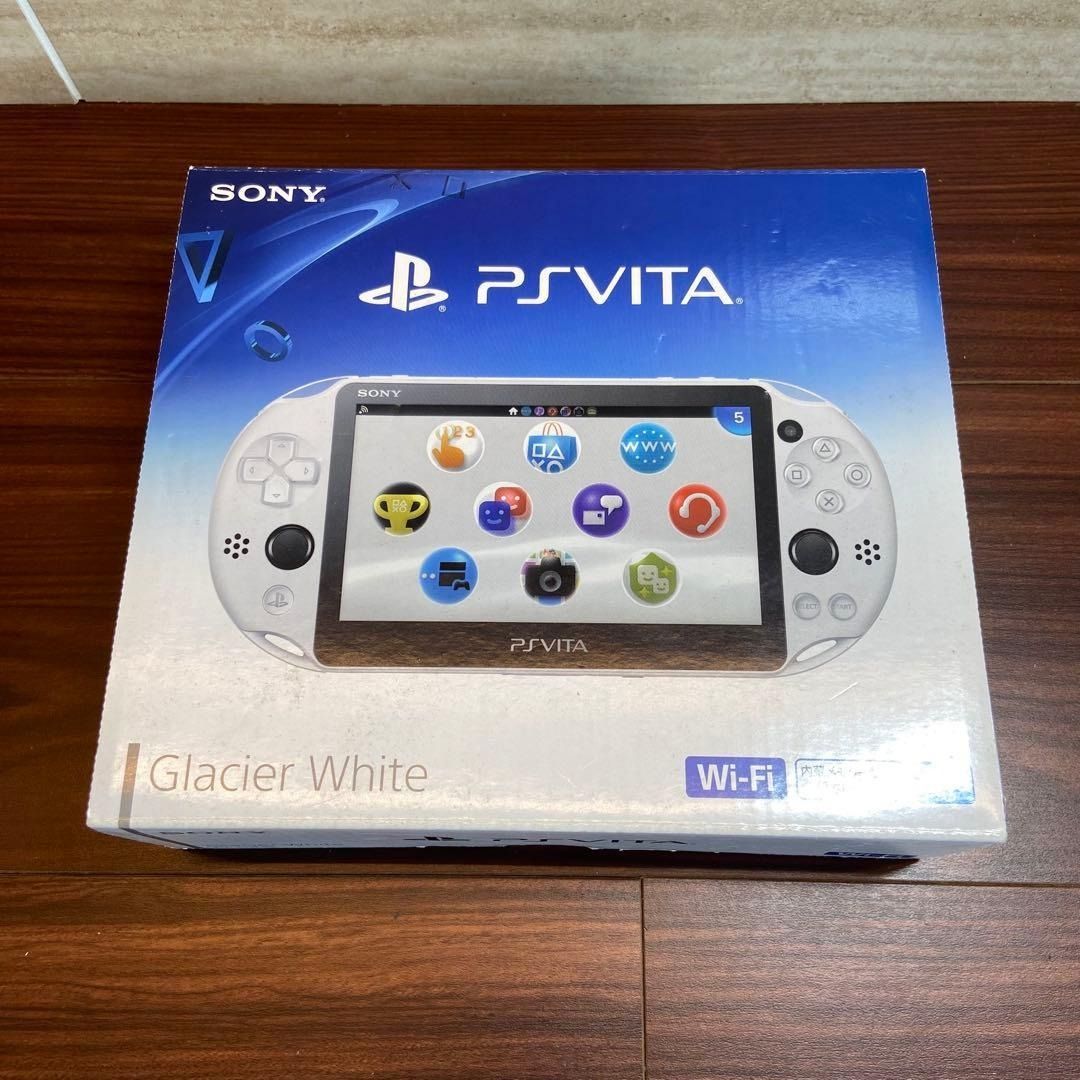 PSVita 2000 本体 グレイシャーホワイト ほぼ 4588