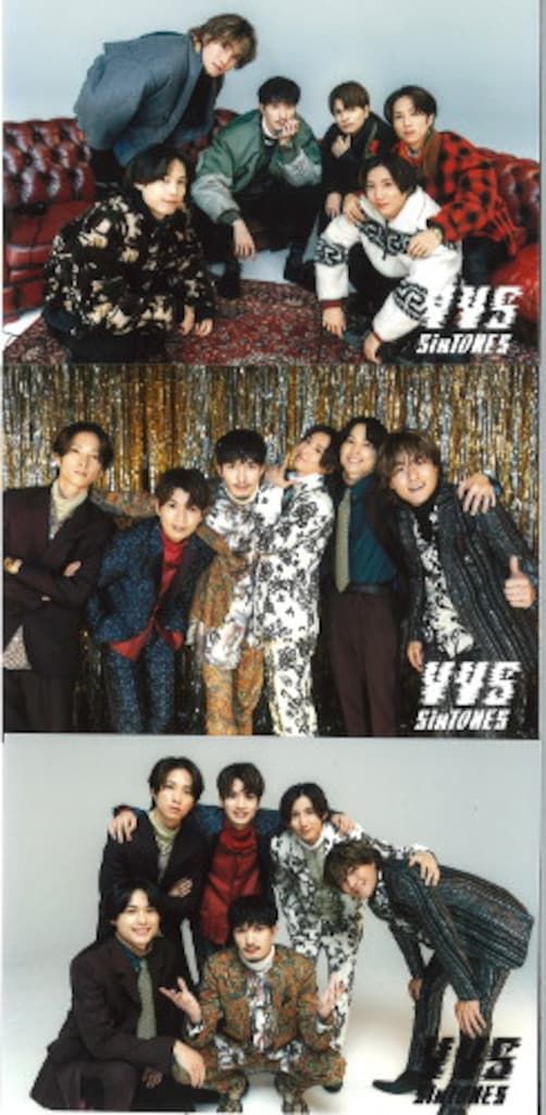 SixTONES 24年VVS 集合 フォトセット - メルカリ