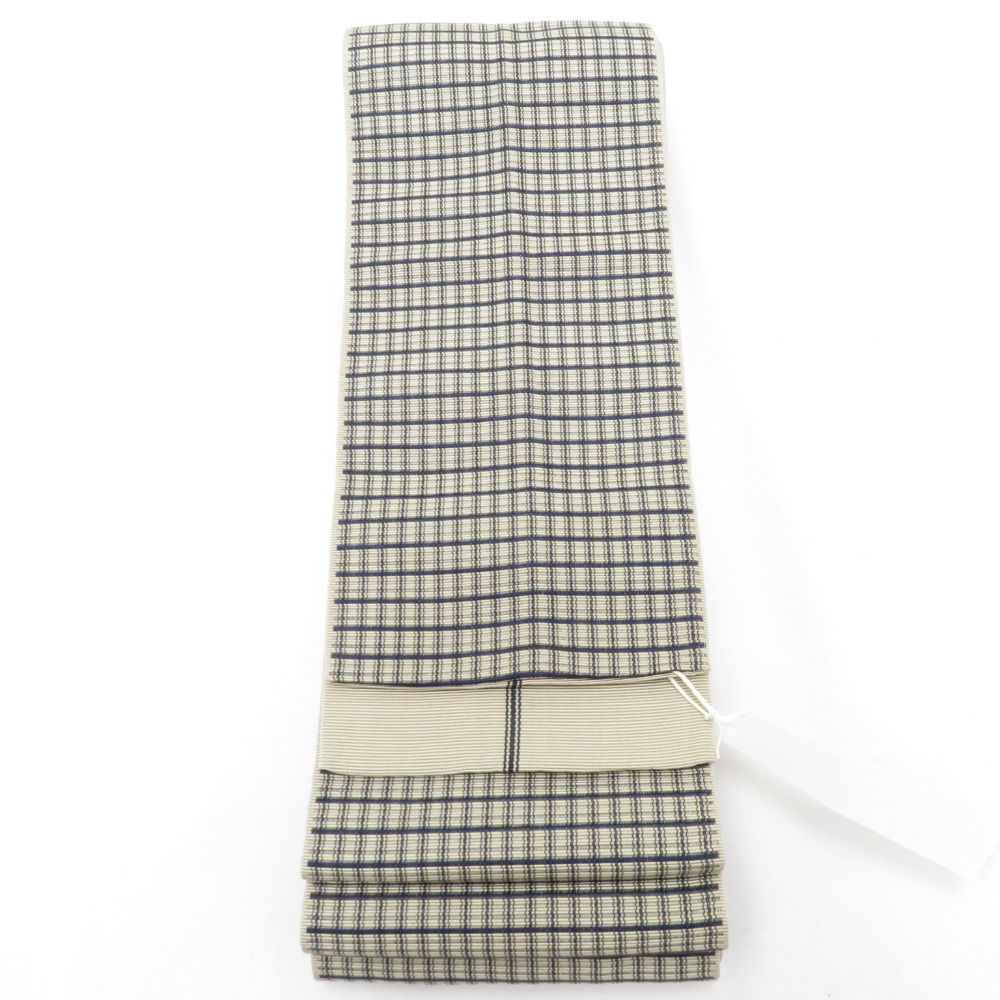 平和屋着物極上 男性 銀座もとじ 角帯 手織り 逸品 DZAB0666kh5