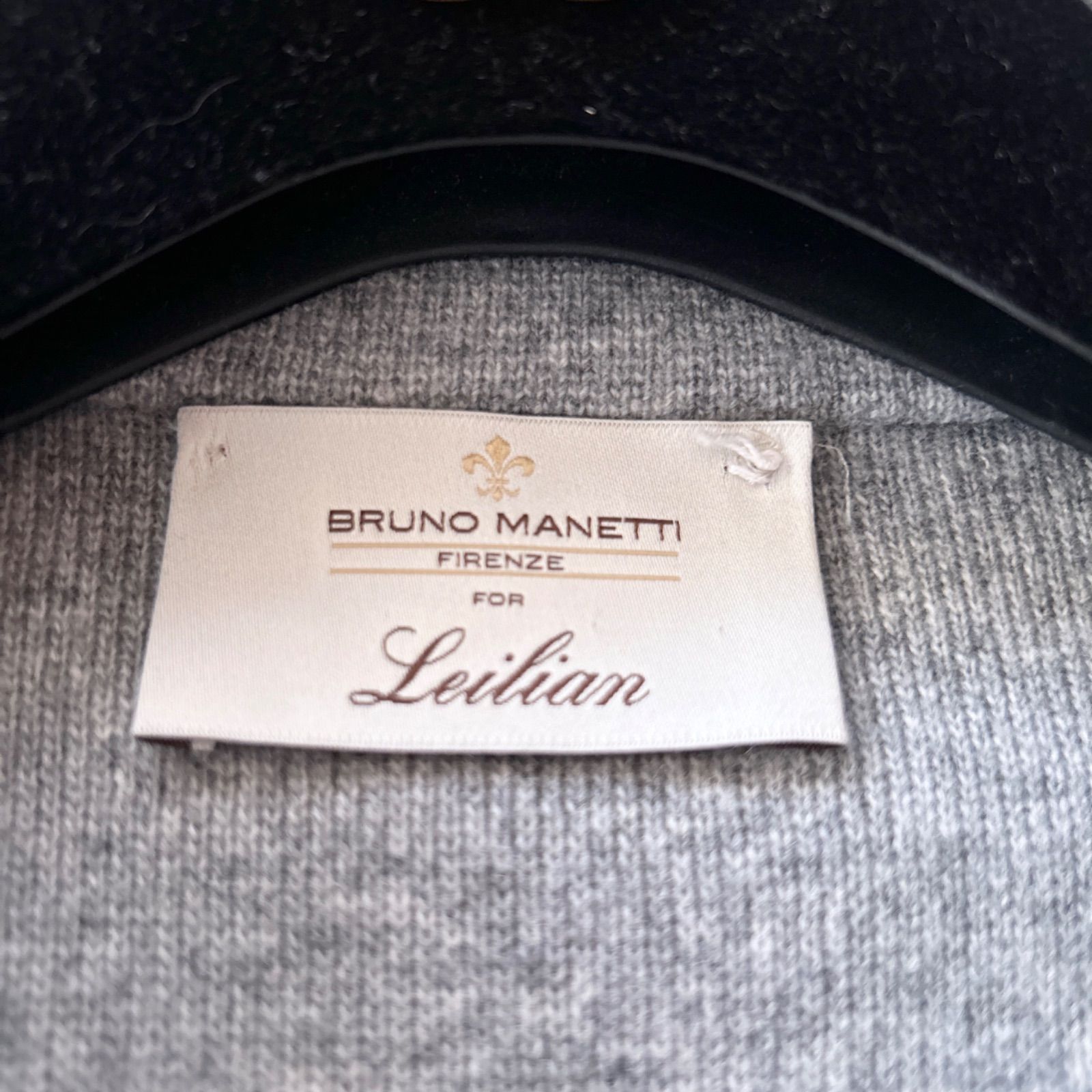 BRUNO MANETTI ブルーノマネッティ×Leilian チェスターコート