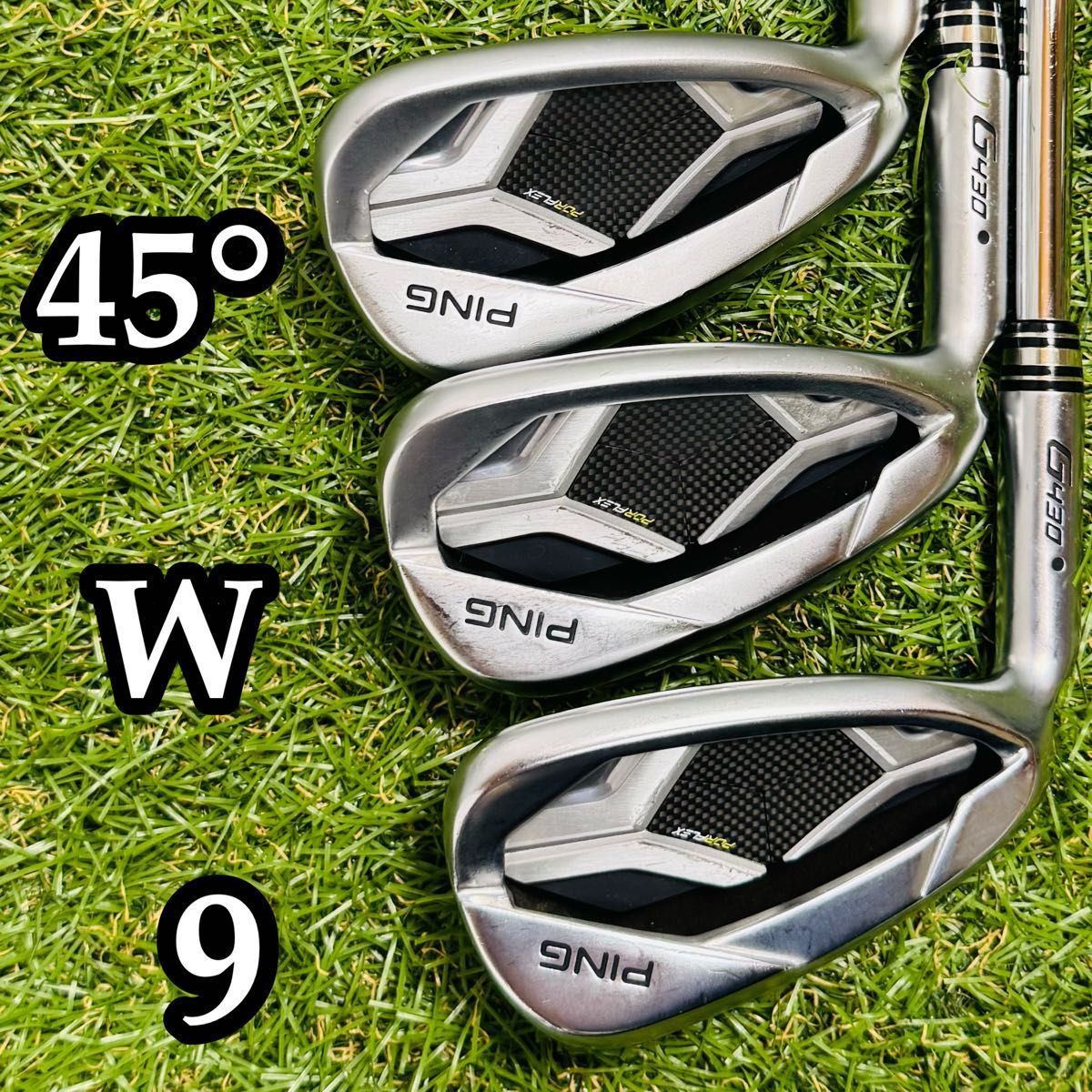 【レフティ】初心者推奨 ピン G430 黒ドット メンズアイアンセット 6本 S レフティ】初心者推奨 ピン G430 黒ドット メンズアイアンセット 6本 S