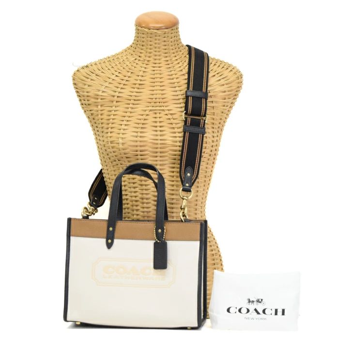 コーチ COACH フィールド トート 30 カラーブロック ウィズ