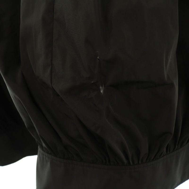 ☆美品 ENFOLD CUFF-HEME DHARMA SKIRT 36 黒 エンフォルド ENFOLD CUFF-HEME DHARMA SKIRT スカート ギャザー