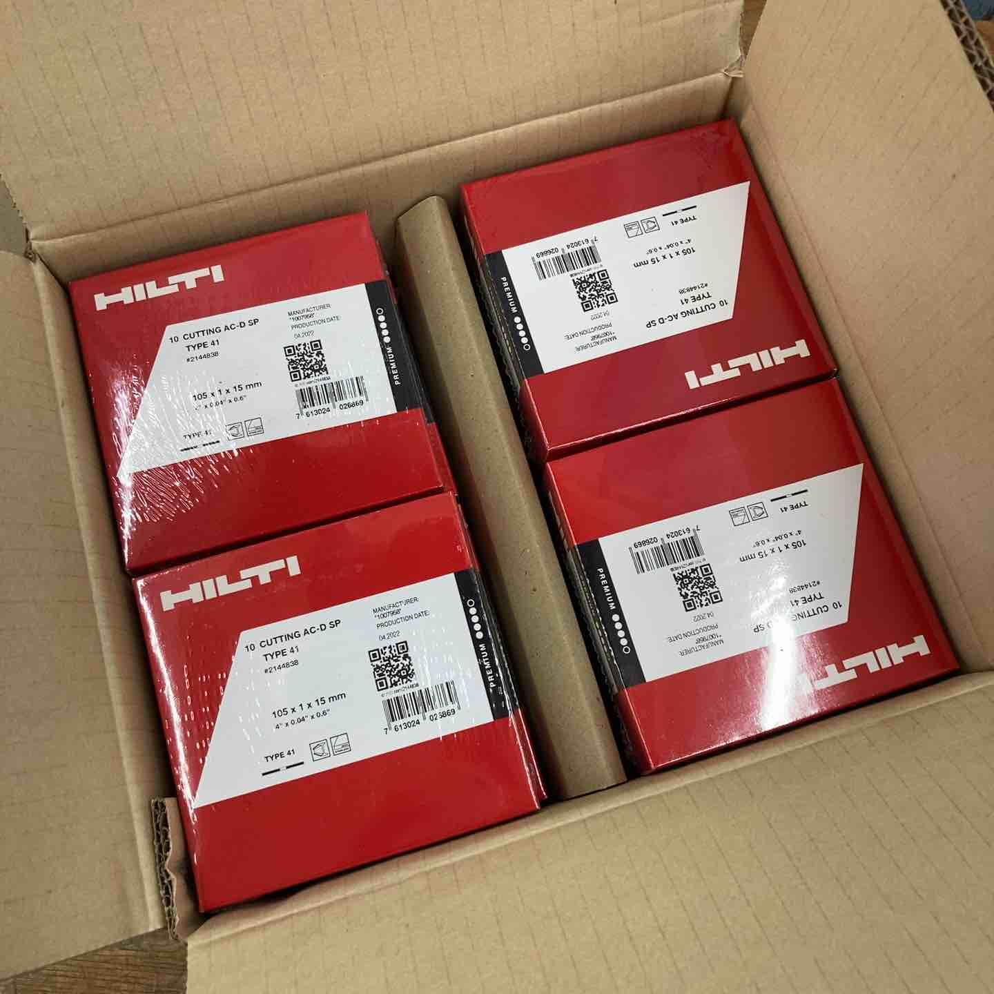 未使用品】ヒルティ(HILTI) 切断砥石 AC-D SP 105X1.0X15mm TYPE 未使用品】ヒルティ(HILTI) 切断砥石 AC-D SP 105X1.0X15mm TYPE