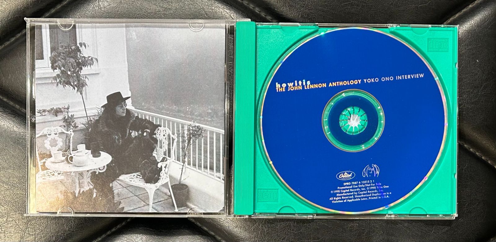 USプロモ盤CD】John Lennon / Yoko Ono 「Howitis The John Lennon 