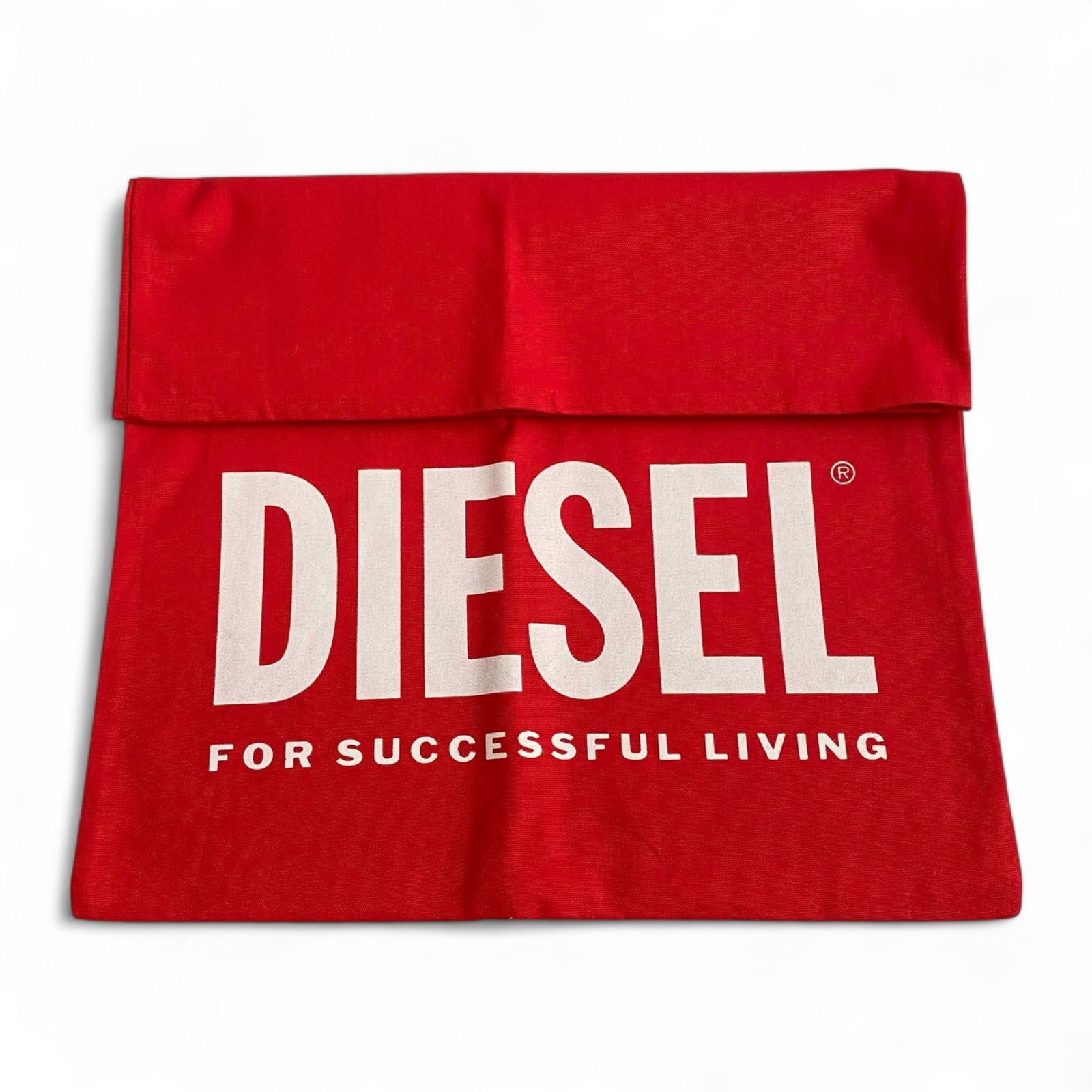 DIESEL ディーゼル 保存袋 布袋 シューズバッグ レッド 赤 FOR 
