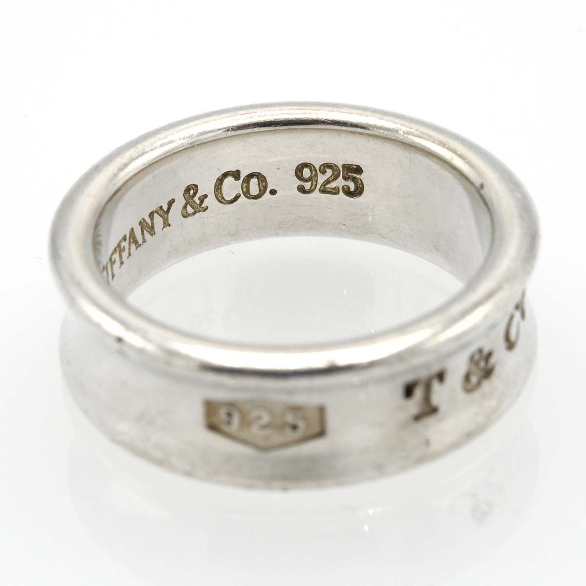 Tiffany & Co. ナローリング サイズ13.5号 廃盤】13 5号 ティファニー ナロー チタン シルバー リング