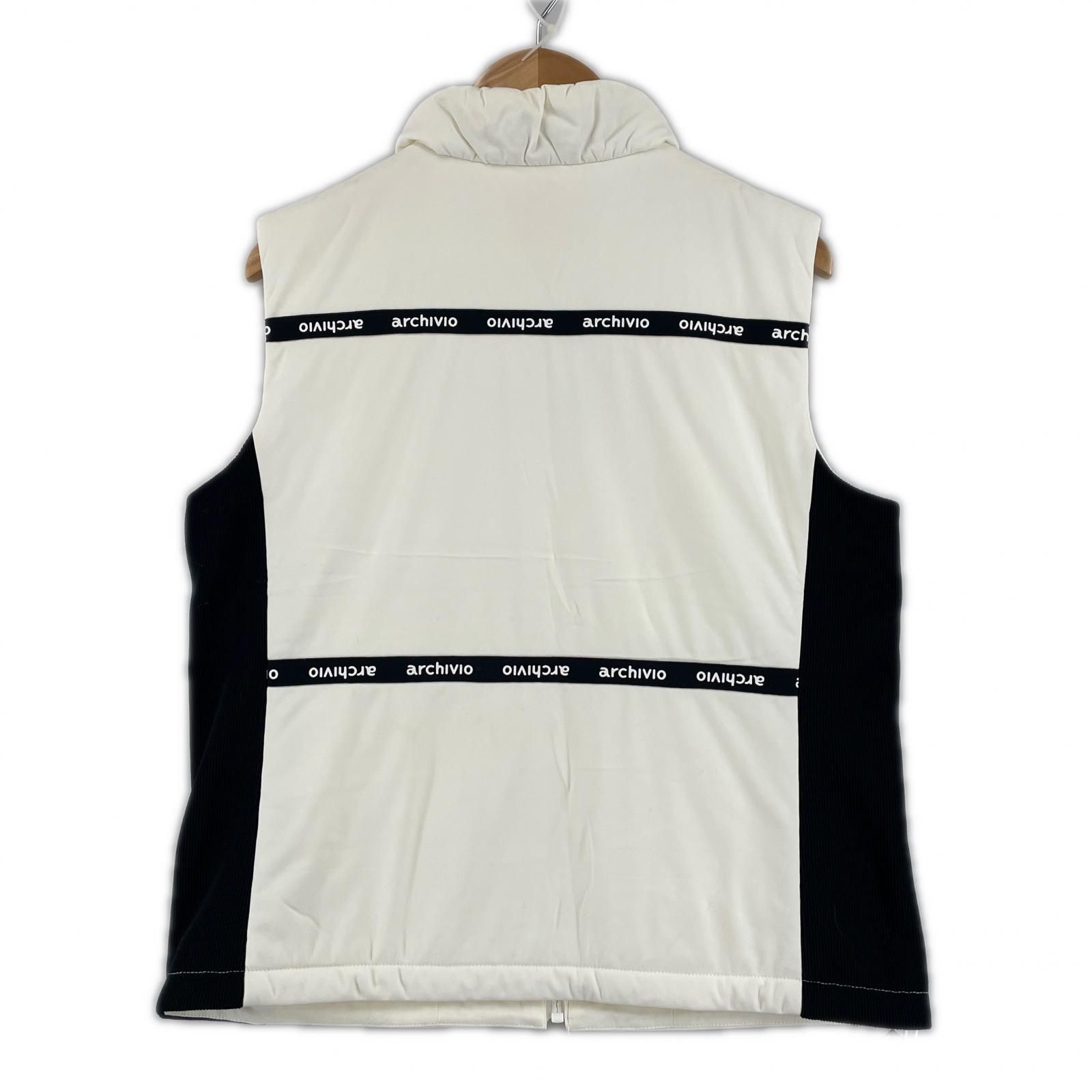 極美品 ARCHIVIO アルチビオ ブランドロゴ 秋冬 AW ダウンベスト