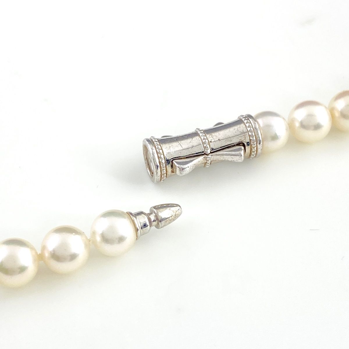 タサキ TASAKI ヴァリエ ネックレス silver パール シルバー 真珠