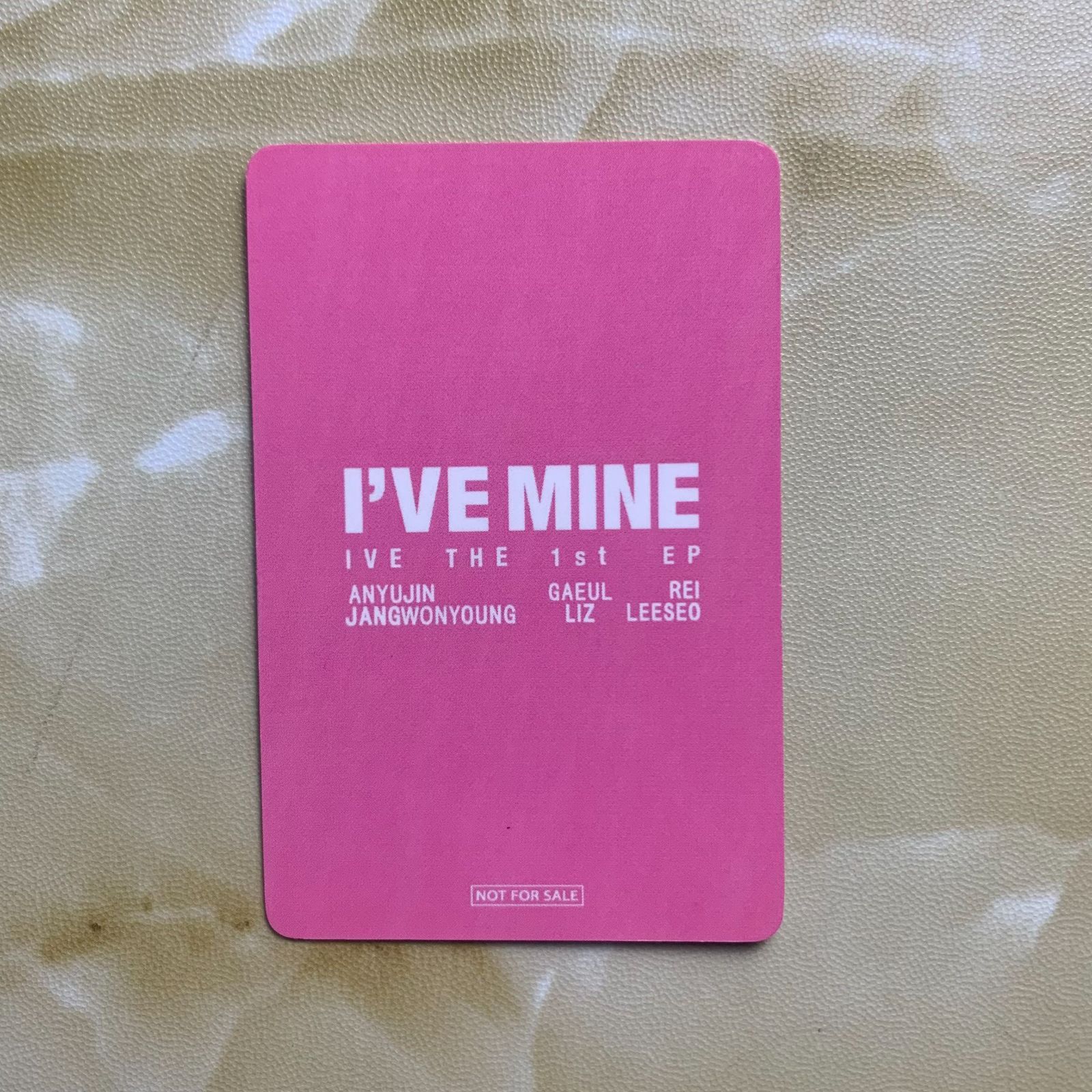 IVE THE MINE mine トレカ I'VE 会場限定 I 1st 大阪 メルカリ ive EP『I'