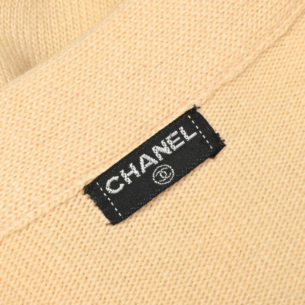 CHANEL ヴィンテージ カシミヤ ニットカーディガン ココマーク