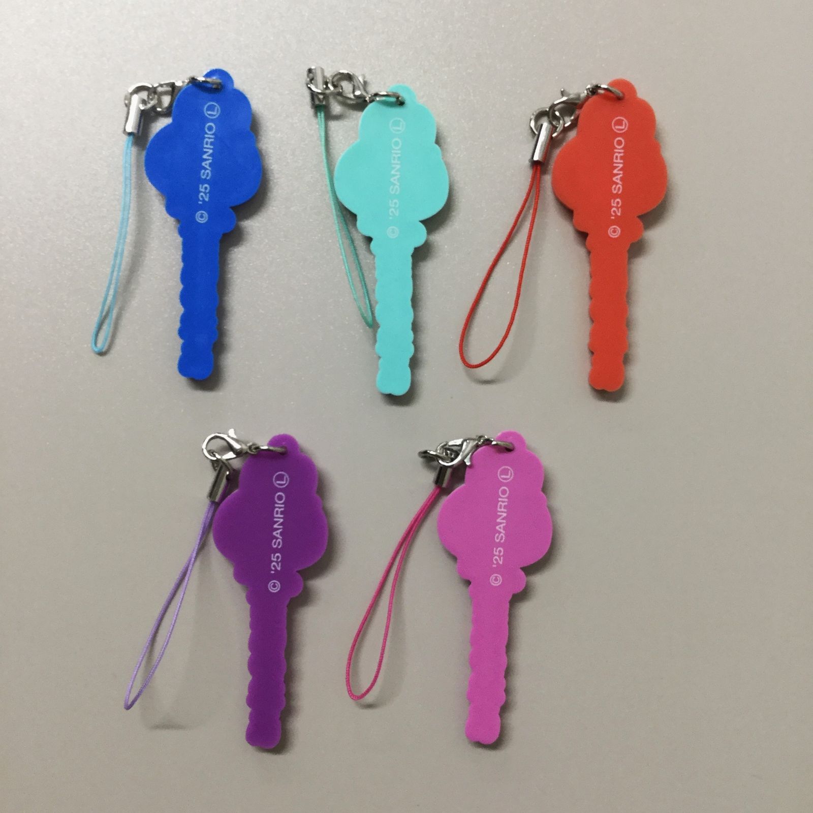 k264【新品・未使用品】マイメロディ 50周年記念 ラバーストラップ