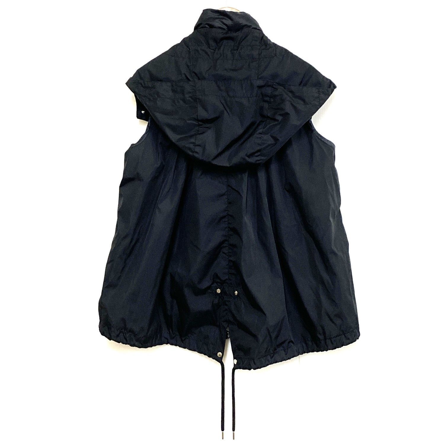 モンクレール ダウンベスト 黒 ダブルジッパー 【公式通販】