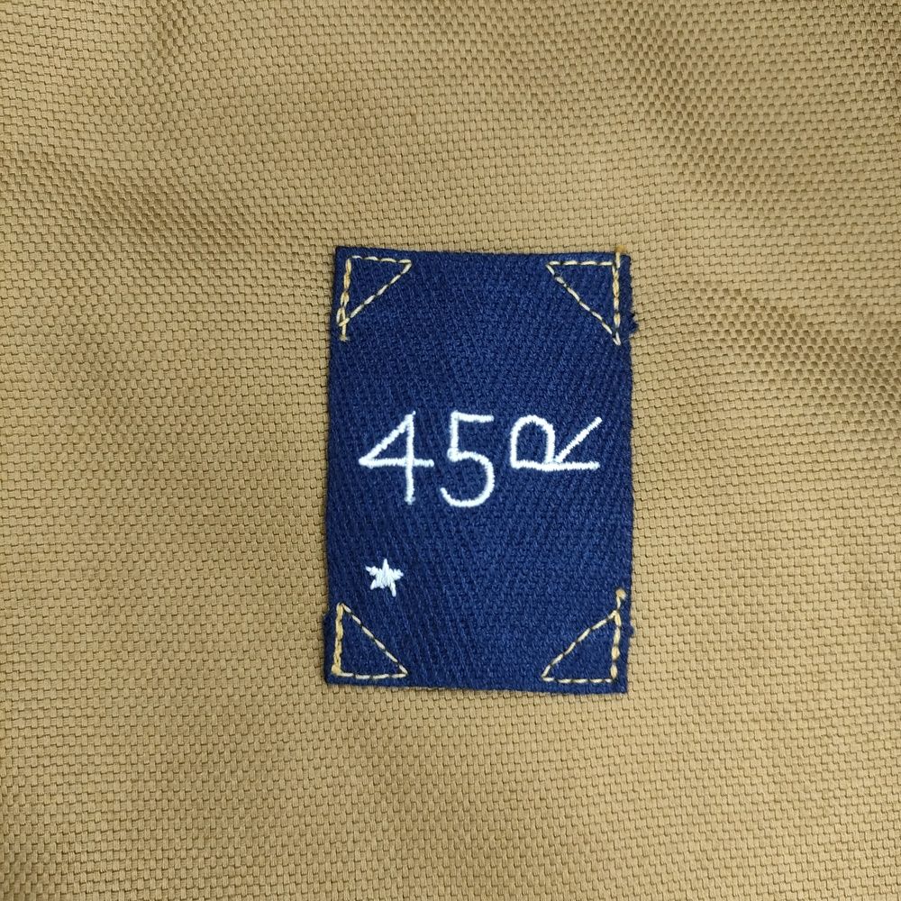 45R/45rpm 未使用品 コットンツイードの908ベスト（インディゴ