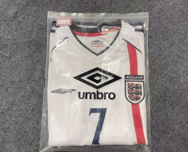 UMBRO ユニフォーム　02日韓W杯　ベッカム　イングランド代表長袖 🍀UMBRO BECKHAM ユニフォーム 02日韓W杯 ベッカム イングランド