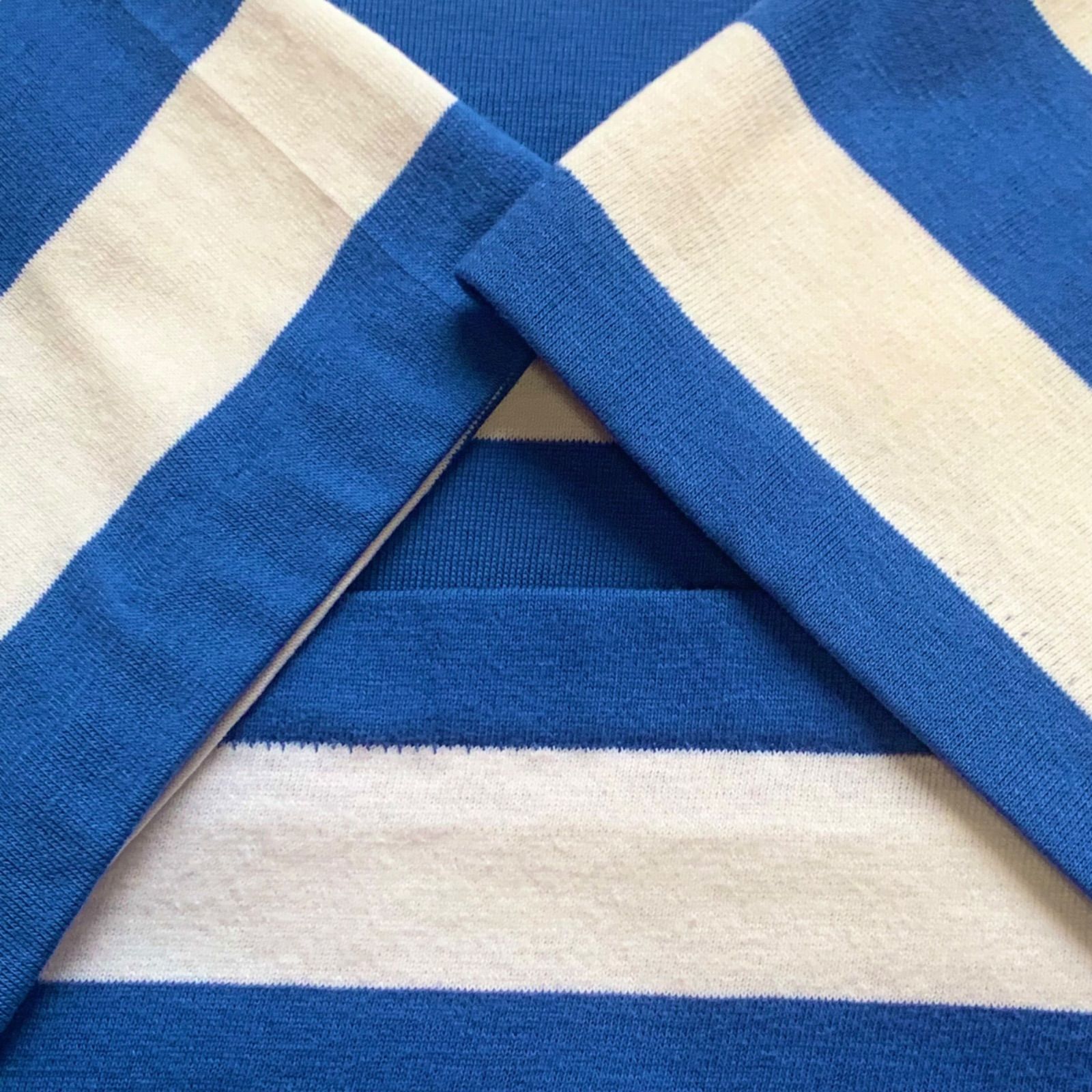 90's LANDS' END Border Pocket T-Shirts 【M】 90年代 ランズ
