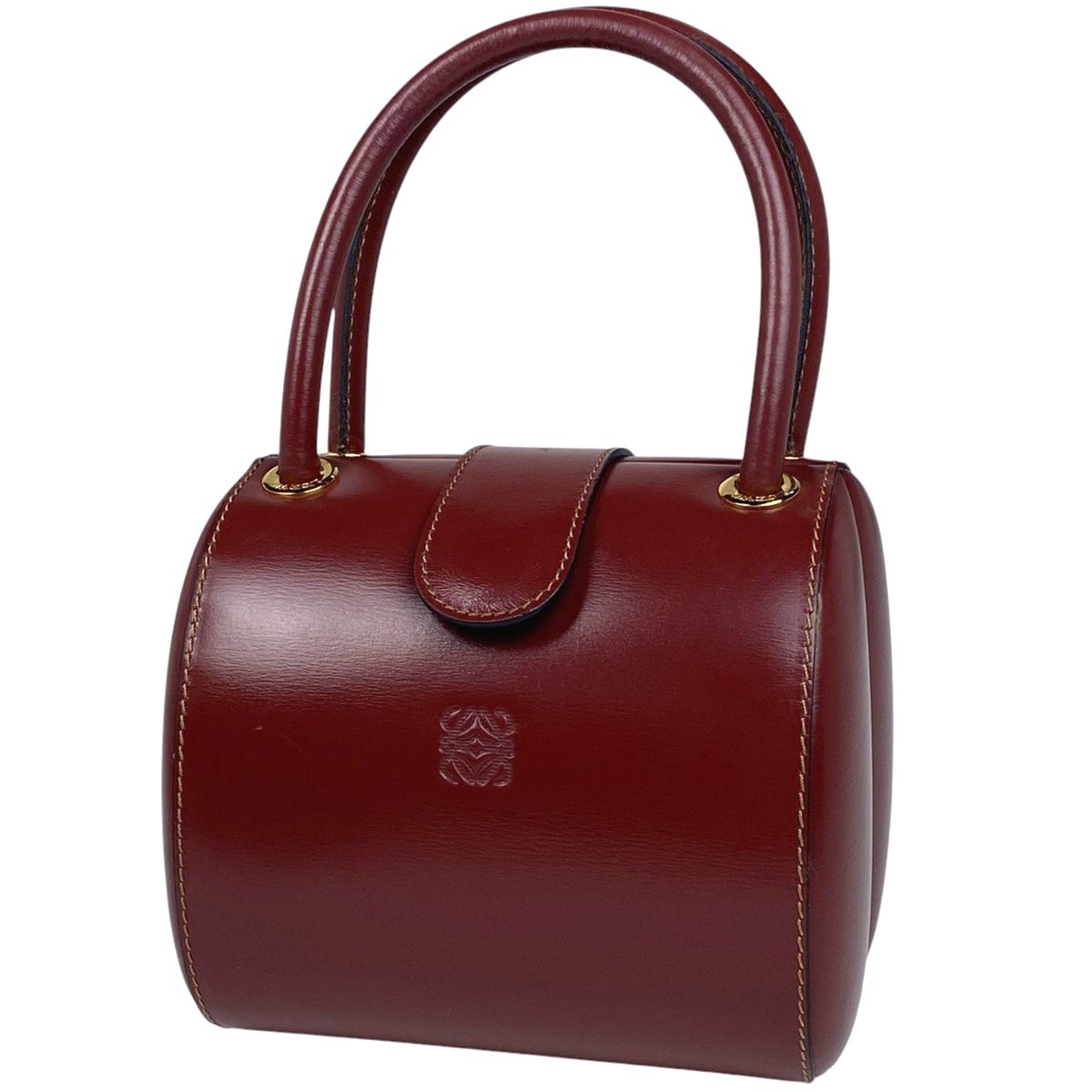本物 ロエベ ハンドバッグ メンズ レディース 茶色 赤 アナグラム 大きめ ロエベ LOEWE アナグラム ハンドバッグ 手提げ ハンドバッグ