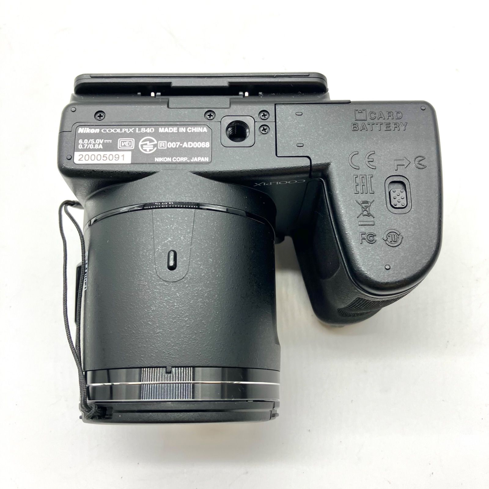 通電確認済み】Nikon デジタルカメラ COOLPIX L840 ブラック - メルカリ