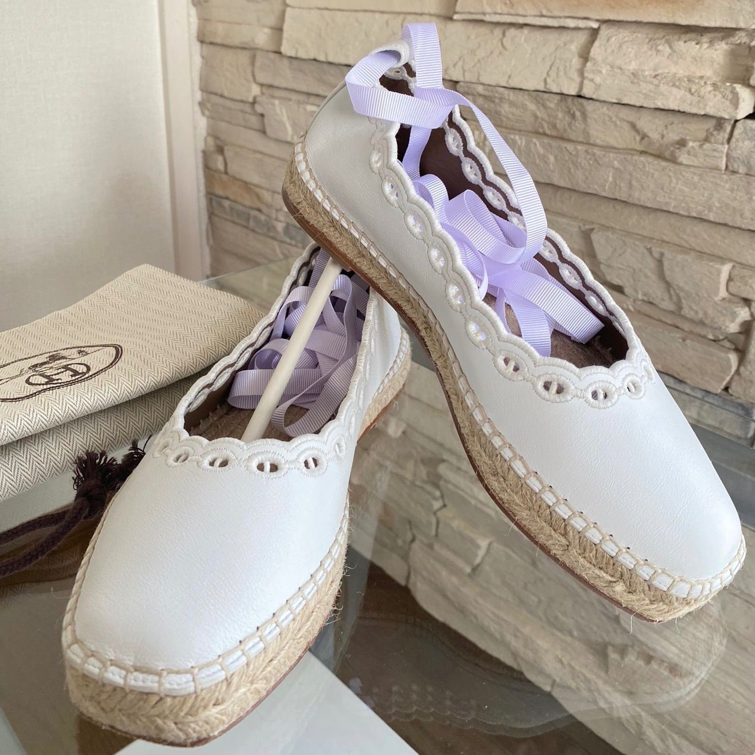 HERMES(エルメス) エスパドリーユ 《グァパ》スリッポン 