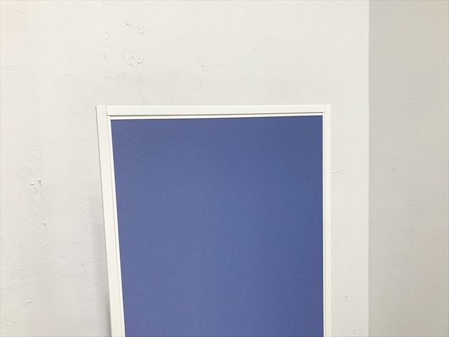 パーティション 自立式 ハピラ ピン刺しパーティション ブルー