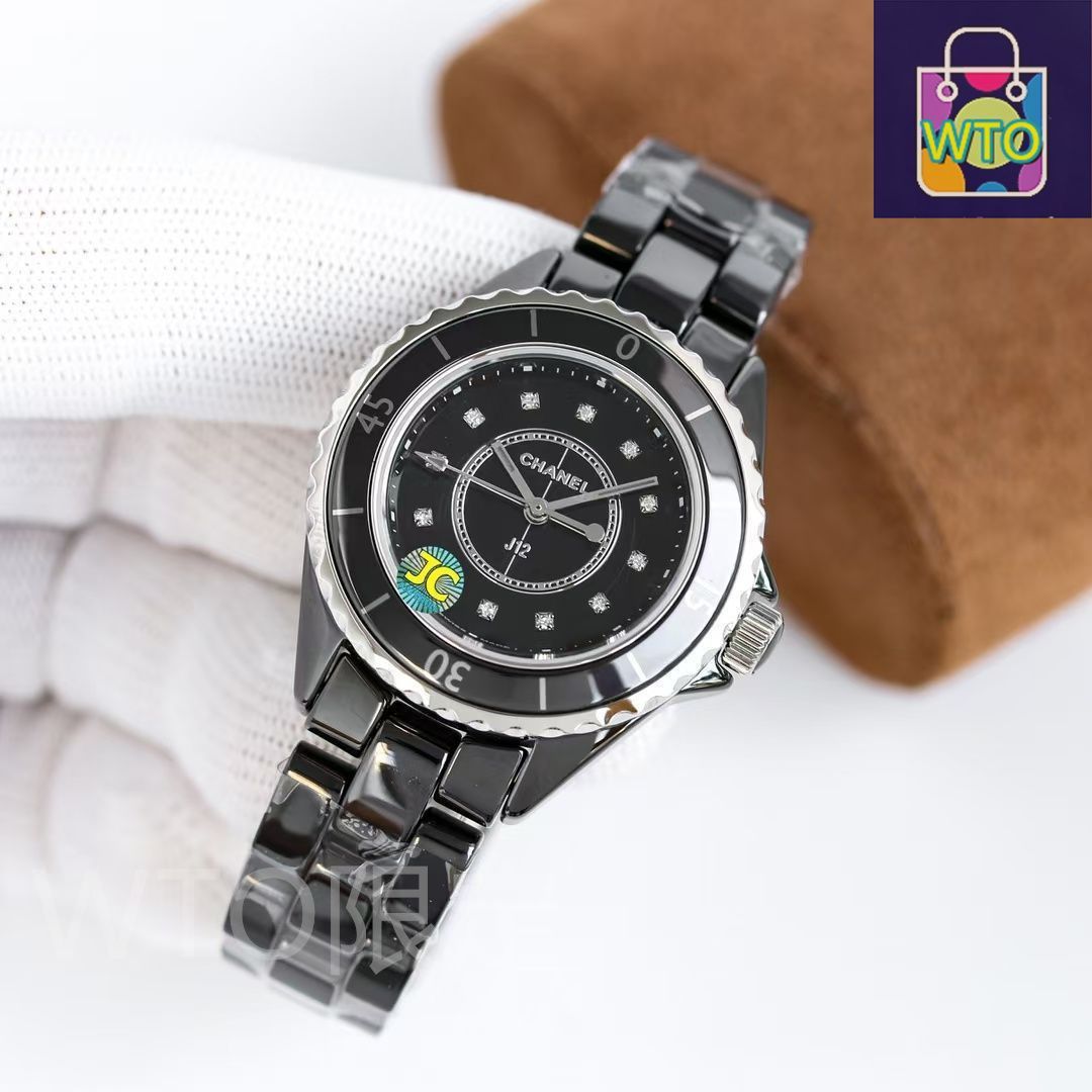 ご 大 です シャネルクロノグラフ 33mm ブラック 自動巻き| | -WTO店名をご ください
