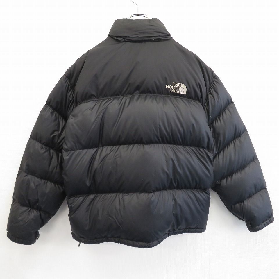 US規格 ノースフェイス 700フィル ヌプシ ダウンジャケット 刺繍ロゴ 古着 ザノースフェイス NORTHFACE ヌプシ 700 ダウン ジャケット ロゴ