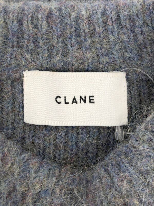 CLANE クラネ 21AW ROUND SLEEVE MOHAIR KNIT TOP ラウンドスリーブ