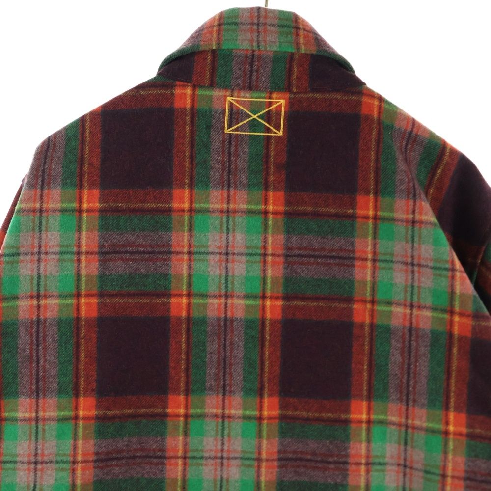 MLVINCE (メルヴィンス) WOOL CHECK JACKET ダブルフラップポケット