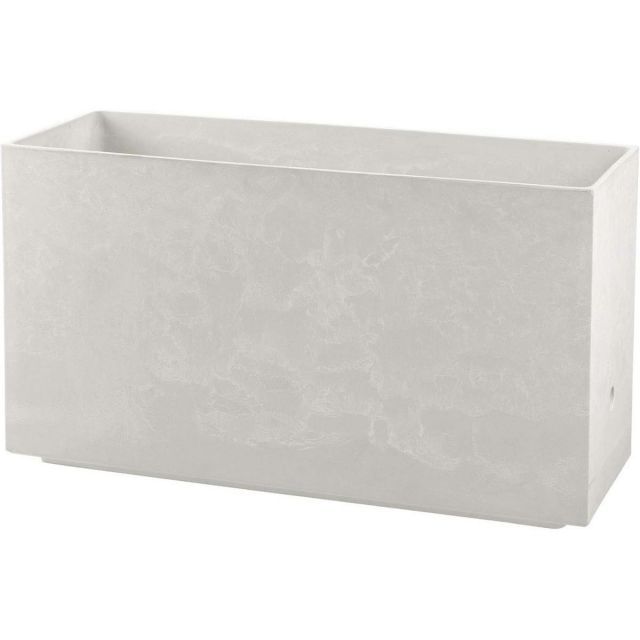 リッチェル ラヴィーレ プランターWS レクタングル 80型 ホワイト 底面給水機能付 大型プランター