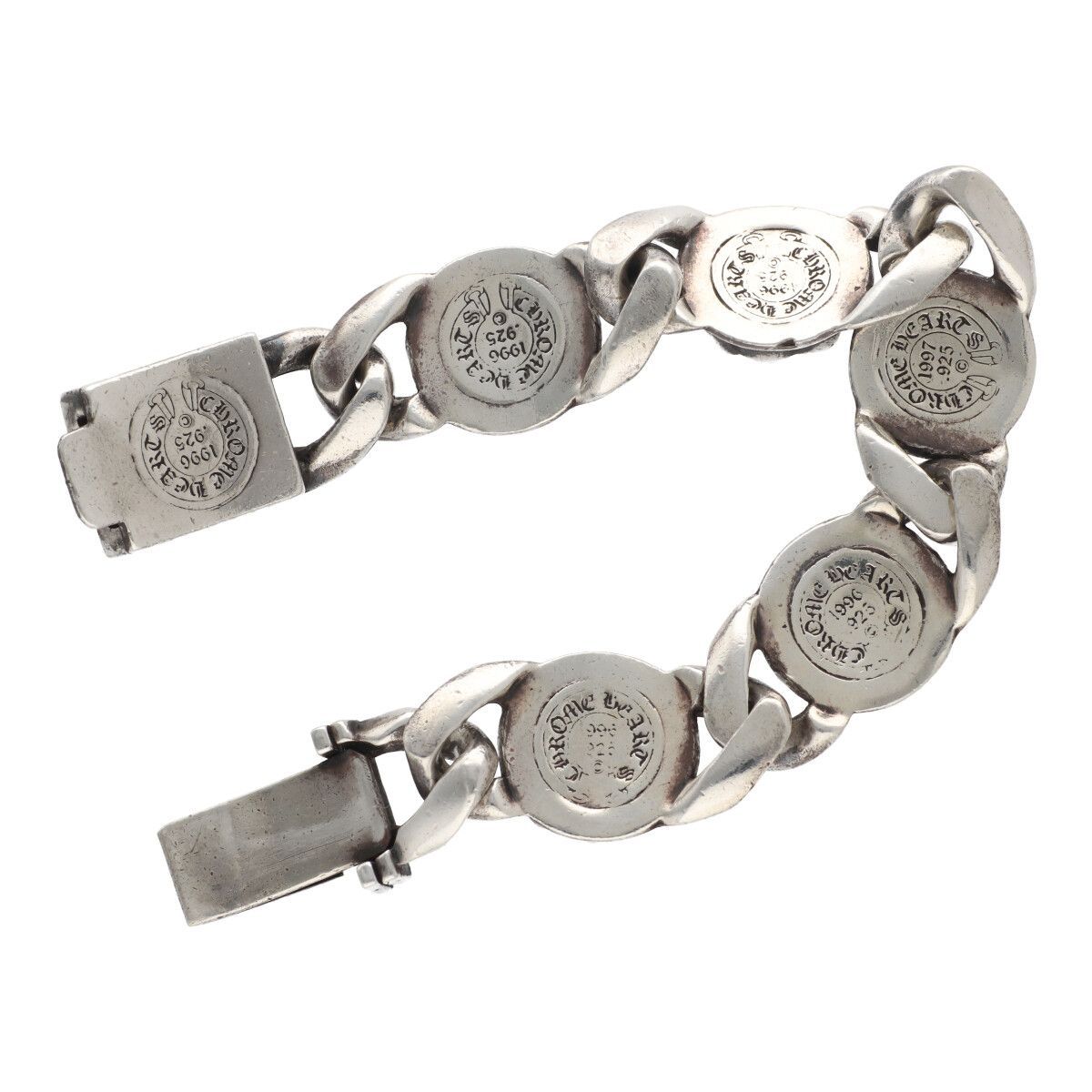 中古】 CHROME HEARTS クロムハーツ マルチリンクブレスレット 5リンク 