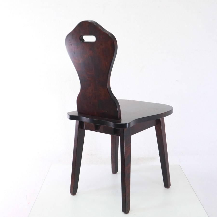 旭川家具 和光 旭民 樺材 デスクチェア 小椅子 北海道優良道 268h04 MARWIL-DEMENAGEMENTS_CH