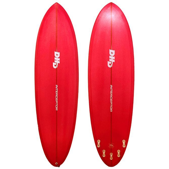 DHD サーフボード インターセプター ミッドレングス モデル 6'8