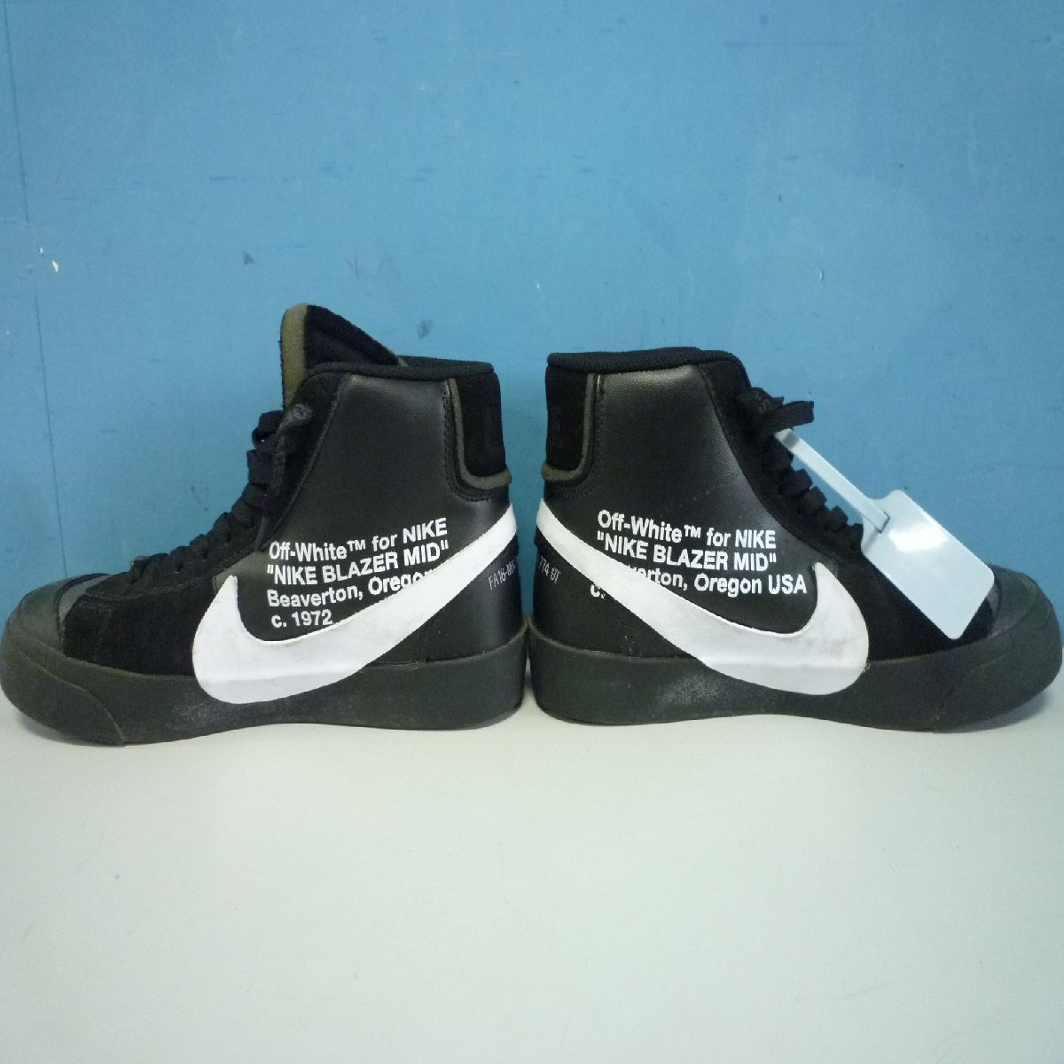 OFF-WHITE × NIKE BLAZER STUDIO MID 27.5cm AA3832-001 オフホワイト