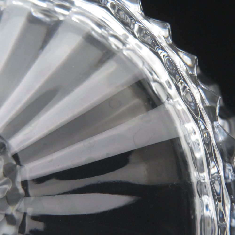 Baccarat クリスタル皿　ミルニュイ 楽天市場】美品 Baccarat バカラ ミルニュイ 小皿 クリスタル