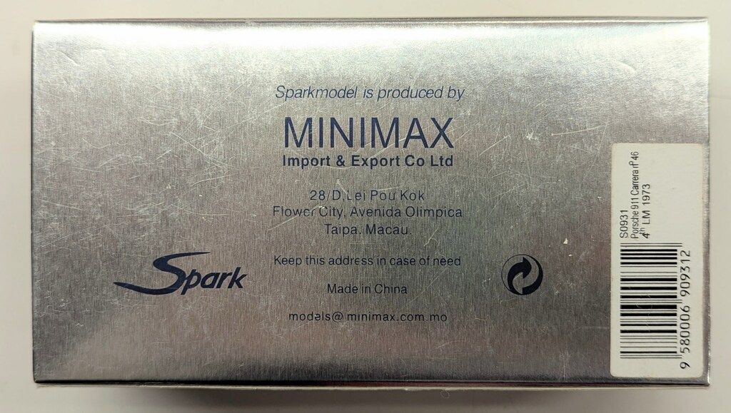 MINIMAX 1|43Sparkmodel