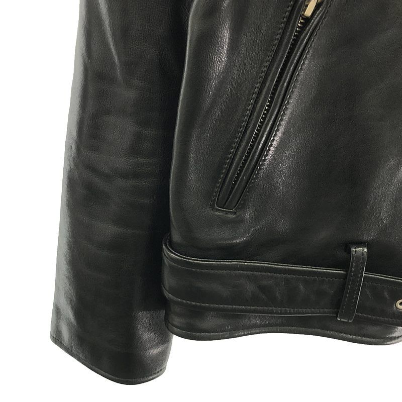 【美品】ビューティフルピープル　ダブルライダースジャケット　ラムレザー　150 beautiful people 羊革 ライダース 150 M ビューティフル