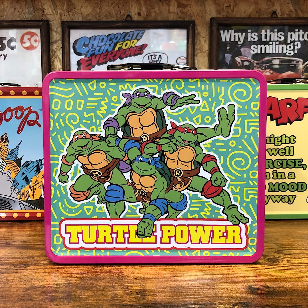 Teenage Mutant Ninja Turtles VINTAGE LUNCH BOX ミュータント