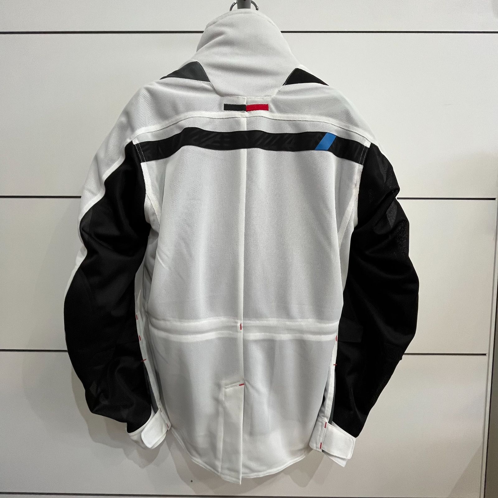 K-2439 フルメッシュロングジャケット ホワイト LL