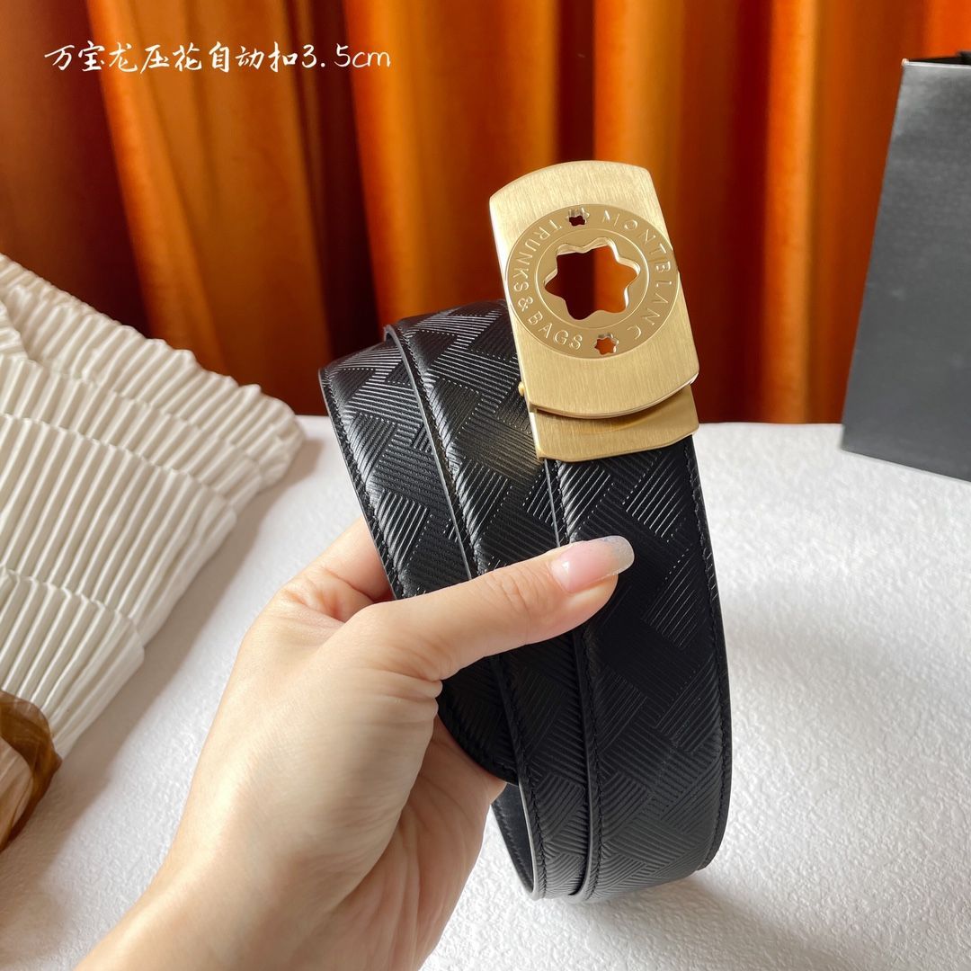MONTBLANC モンブランメンズ未使用ベルト MONTBLANC（筆記具、時計） モンブラン ベルト メンズ MONTBLANC