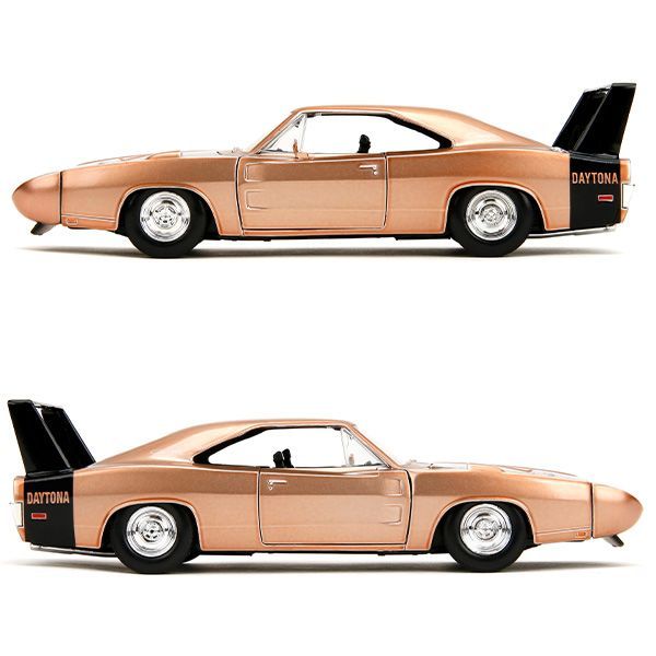 JADATOYS 1:24 BTM 1969 Dodge Charger Daytona Candy Copper