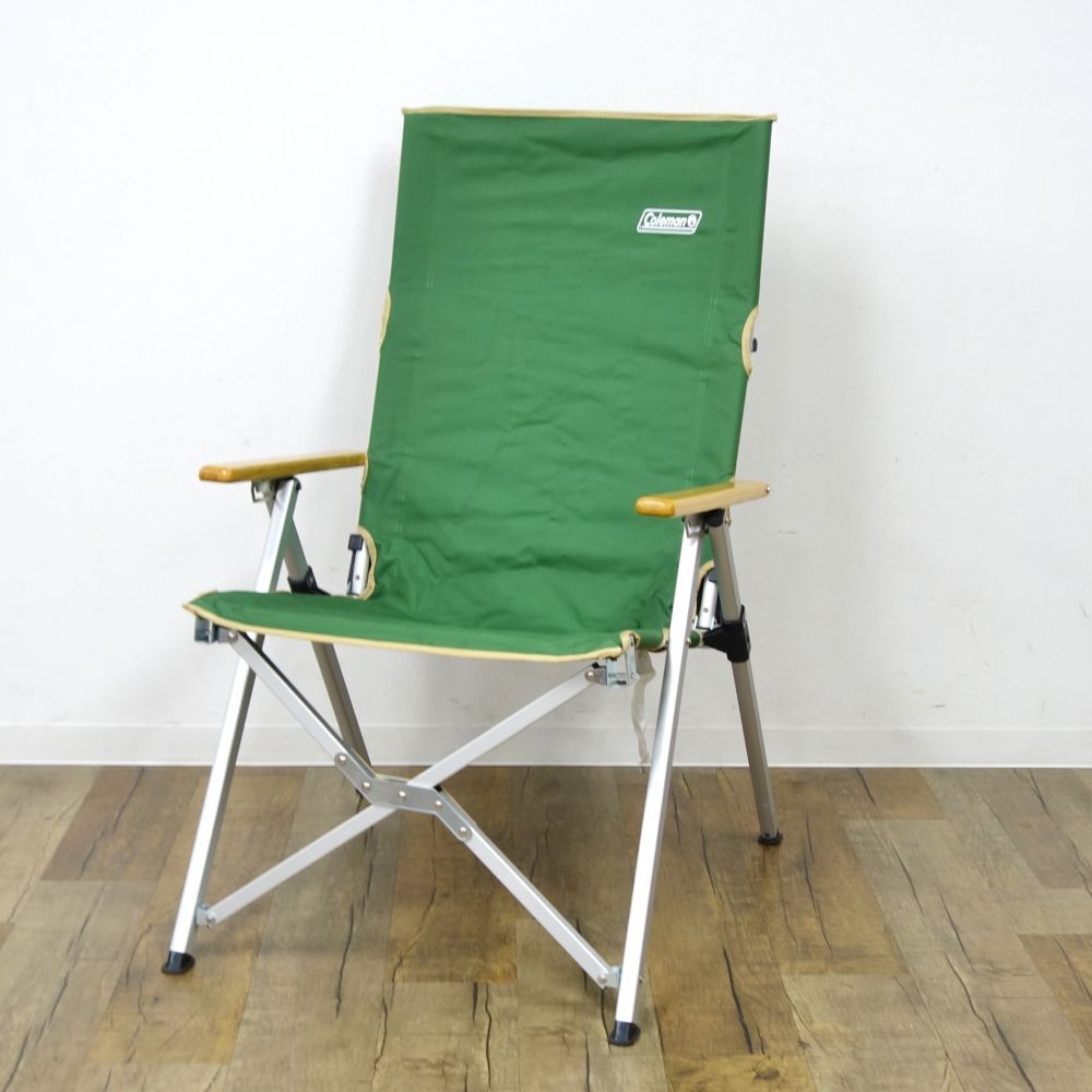 (美品)Coleman レイチェア　アウトドアチェア 2脚セット　グリーン　緑 楽天市場】即納 2脚セット☆コールマン アウトドア チェア