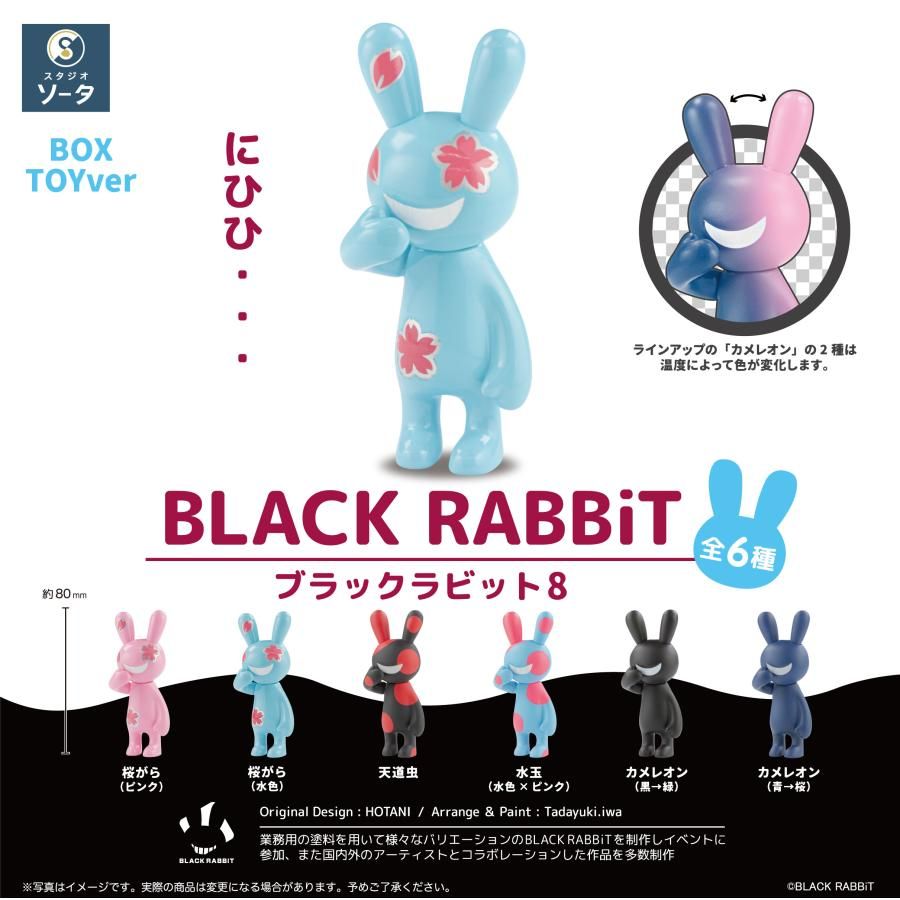 BLACKブラックラビット BLACK RABBiT 8 BLACK Ver. 6個入 未開封