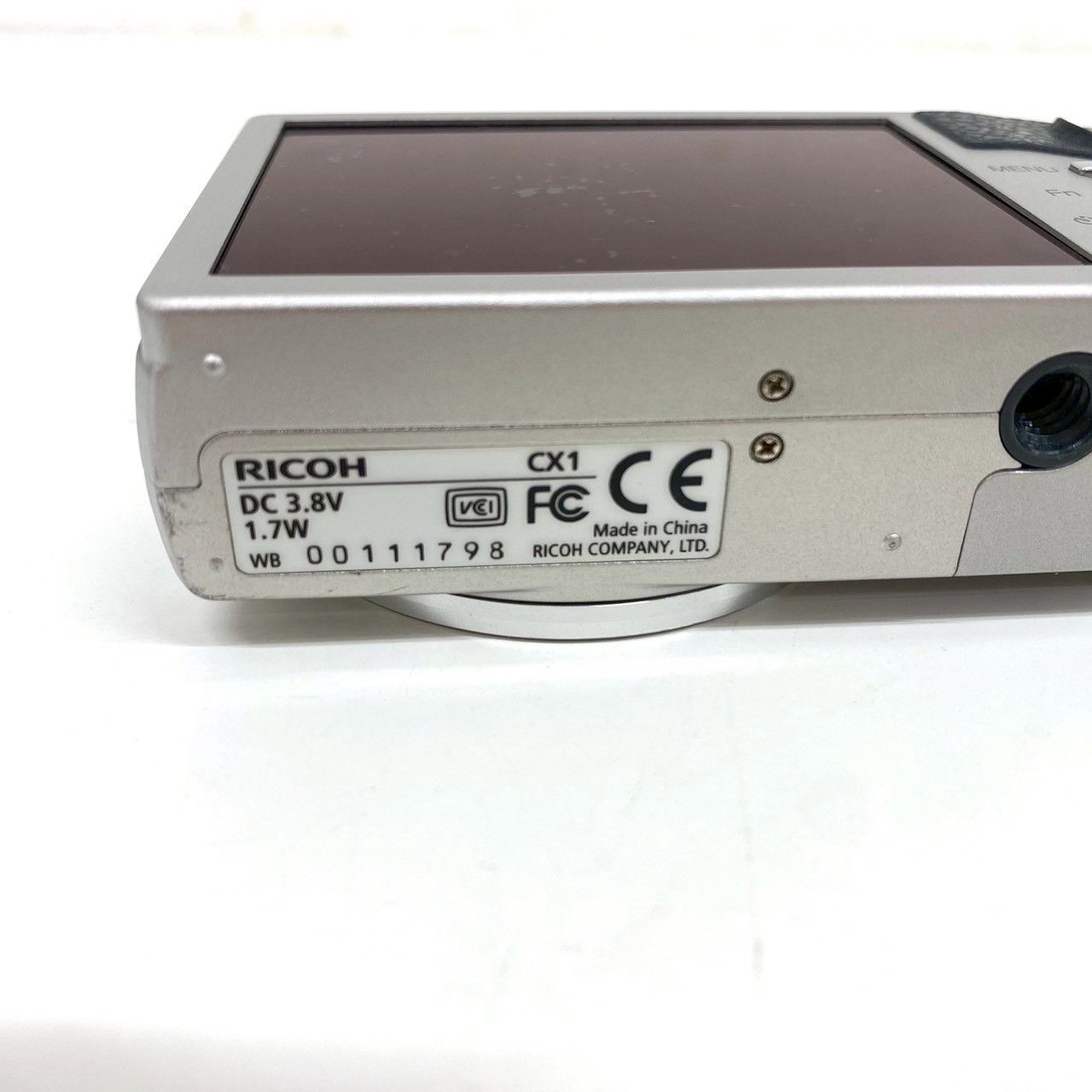 品】RICOH リコー CX1 コンパクトデジタルカメラ 充電器 (BJ-7) 付き