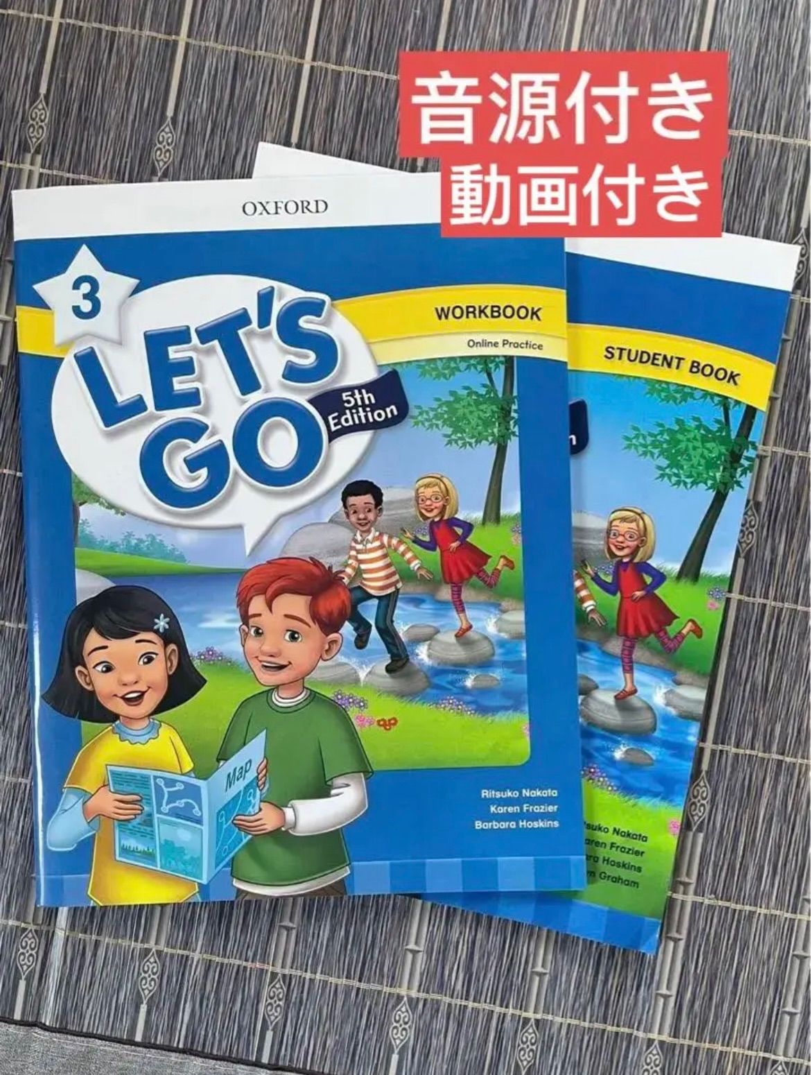 Let's Go 1-6th 12本 Student/Work Book教材洋書