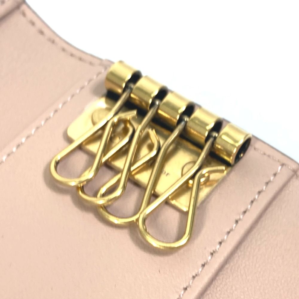 Dior ディオール キーケース キーケース 4連 S5695CCEH レザー