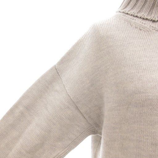 マカフィー MACPHEE トゥモローランド ライトウール タートルネック