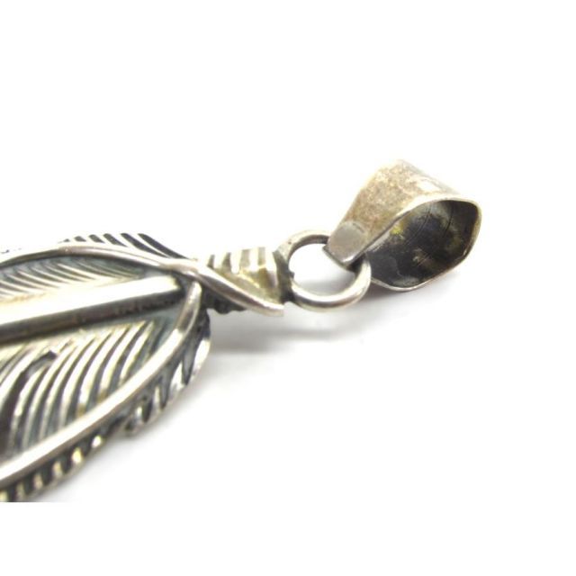 インディアンジュエリーjjj インディアンジュエリー LESTER CRAIG フェザー ペンダント